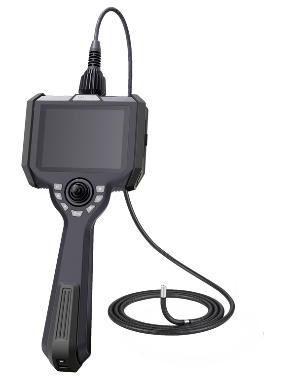 Webvision Professionelle hitzebeständige Endoskopkamera bis 300°C – 8 mm Sonde – 360° steuerbar