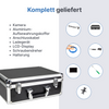 Webvision Rohrkamera mit 512-MHz-Sender – 20 m oder 40 m Kabel – Full HD Kanalkamera mit 25-mm-Kamerakopf, 7-Zoll-Bildschirm & IP68