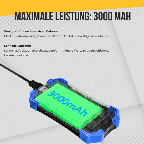 Webvision WVT20 Inspektionskamera – 5 MP Autofokus – 4,5" IPS – IP68 – 2/5/10 m