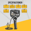 Webvision Endoskop Inspektionskamera – 3,9 mm Linse – 720° Schwenkbarer Kopf – 5,0" IPS-Bildschirm – IP68 – SD-Karte