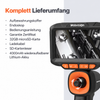 Webvision Endoskopkamera – 6 mm Sonde – 720° schwenkbarer Kamerakopf – 2 m Kabel – IP68 – SD-Karte