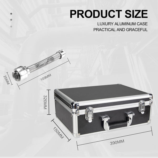 Endoscoop Camera met 20M Kabel - FullHD - Inspectiecamera - 25mm - 7.0"Scherm - IP68 - Incl. Micro SD Kaart 32GB