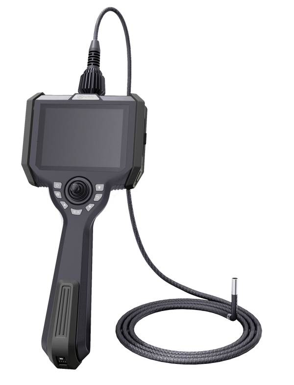 Webvision Professionelle hitzebeständige Endoskopkamera bis 300°C – 8 mm Sonde – 360° steuerbar