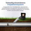 Webvision Rohrkamera mit 512-MHz-Sender – 20 m oder 40 m Kabel – Full HD Kanalkamera mit 25-mm-Kamerakopf, 7-Zoll-Bildschirm & IP68